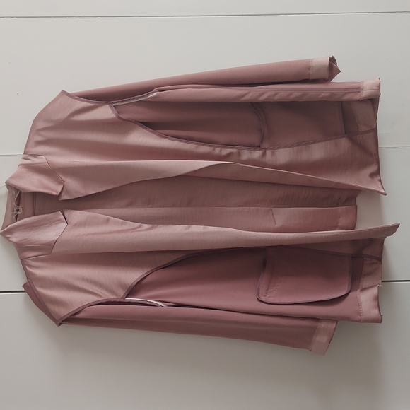 INC International Concepts Dusk Open Blazer in Mauve Rose Size 3X NWT - Picture 15 of 16